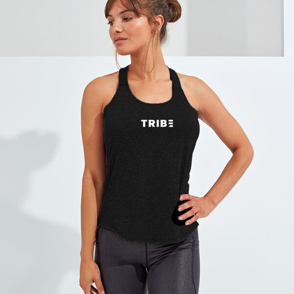 Tribe Boxing Gym - Double Strap Back Vest Thumbnail